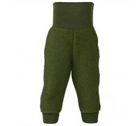 Engel - Baby Trousers with Navel Waistband - Pantaloni in pile 50/56 olivia
