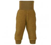 Engel - Baby Trousers with Navel Waistband - Pantaloni in pile 62/68 marrone