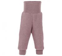 Engel - Baby Trousers with Navel Waistband - Pantaloni in pile 74/80 fuchsia
