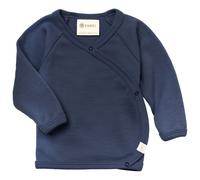 Engel - Baby Wraparound Shirt - Maglia a manica lunga merino 50/56 blu