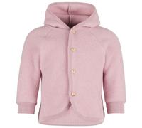 Engel - Kinder Kapuzenjacke mit Holzknöpfen - Giacca di lana 74/80 fuchsia