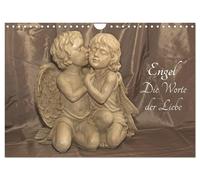 Engel - Die Worte der Liebe (Wandkalender 2027 DIN A4 quer), CALVENDO Monatskale