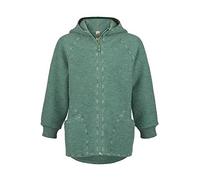 Engel - Baby-Jacke mit Kapuze und Reißverschluß - Giacca di lana 74/80 turchese