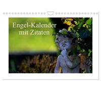 Engel-Kalender mit Zitaten / CH-Version (Wandkalender 2027 DIN A4 quer), CALVEND