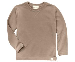 Engel - Kid's Sweatshirt L/S - Maglia a manica lunga merino 128 beige
