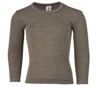 Engel - Kids' Undershirt L/S - Intimo lana merinos 128 grigio