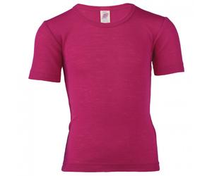 Engel - Kids' Undershirt S/S - Intimo lana merinos 152 fuchsia