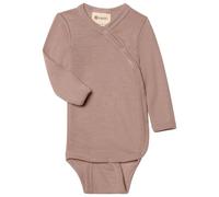 Engel - Kids' Wraparound Bodysuit L/S - Intimo lana merinos 74/80 marrone