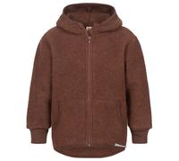 Engel - Kinder Kapuzenjacke Wollfleece - Giacca di lana 128 marrone
