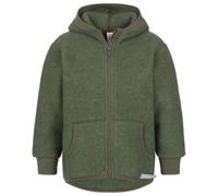 Engel - Kinder Kapuzenjacke Wollfleece - Giacca di lana 140 olivia