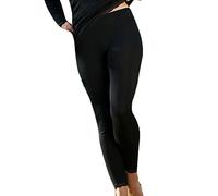 Engel - Women's Leggings mit Spitze - Intimo lana merinos 34/36 nero