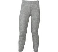 Leggings/Pantaloni Lunghi per Bambini, 70% Lana, 30% Seta (4 Anni, Grigio)