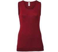 Engel Maglia lunga da donna, in lana e seta, naturale, 2 colori, malva, XS
