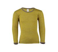 Engel Maglietta Intima per Bambini Merino, 70% Lana Merino (Biologica), 30% Seta (Zafferano/Noce, 10-12 Anni / 152)