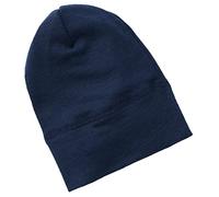 Engel Natur, Berretto per neonati e bambini, 70% lana 39% seta, Blu marino, 3-5 Anni