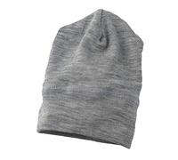 Engel Natur, berretto per neonati e bambini, 70% lana 39% seta, Grigio chiaro melange, 2-3 Jahre