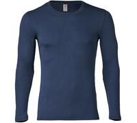 Engel Natur, Camicia/Canottiera da Uomo, 70% Lana (Biologica), 30% Seta (54-56 EU, Blu Marino)