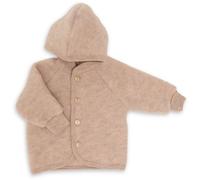 Engel Natur Giacca in pile per bambini, taglia EU 98-104, Sabbia mélange., 98/104 cm