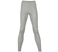 Engel Natur, Leggings Merino da Donna, 70% Lana (Organica), 30% Seta (38-40 EU, Grigio Melange)