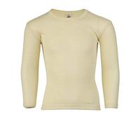 Engel Natur, Maglietta Intima da Bambino, 70% Lana, 30% Seta (152 (10-12 Anni), Naturale)