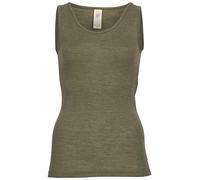 Engel Natur, Maglietta Intima/Top da Donna, 70% Lana (Biologica), 30% Seta (38-40 EU, Olive)
