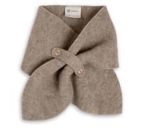 Engel Natur, Merino Baby - Sciarpa in pile per bambini, 100% lana (noce melange)