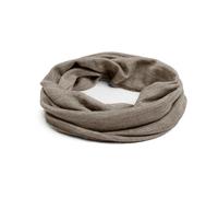 Engel Natur Sciarpa tubolare, 70% lana, 30% seta, per donna e uomo, noce, Taglia unica