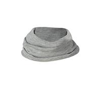 Engel Natur Sciarpa tubolare, per bambini, in 70% lana (kbT), 30% seta, di colore grigio
