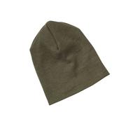 Engel Natura - Berretto per neonati e bambini a doppio strato, 70% lana da allevamento biologico controllato, 30% seta, Olive, 12 mesi