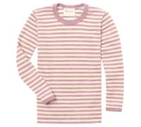 Engel Natura, maglia merino per bambini, per ragazze e ragazzi, 100% lana (kbT) | Certificato IVN-Best, Palissandro Melange/Naturale, 92