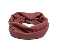 Engel Sciarpa tubolare naturale, 70% lana, 30% seta, per uomo e donna, rame, Taglia unica