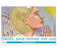 Engel sind immer mit uns (Wandkalender 2026 DIN A4 quer), CALVENDO Monatskalender: Engelsbilder