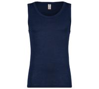Engel Natur Maglietta intima da uomo Achselshirt Lana merinos Blu marino 46/48
