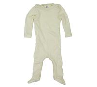 Engel - Tutina pigiama, in lana e seta, in 3 colori, naturale, 62/68 cm