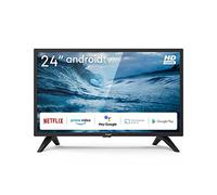 Engel TV LE2490ATV LED 24" TDT2/C Wi-Fi Android TV, risoluzione dello Schermo 1366x768 Pixel, Nero