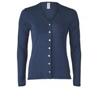 Engel - Women's Fine Ribbed Cardigan - Giacca di lana 38/40 blu
