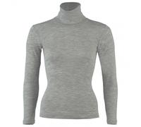 Engel - Women's Damen-Rolli L/S - Intimo tecnico in seta 38/40 grigio