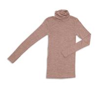 Engel, Maglione da donna a collo alto, 70% lana (kbT), 30% seta (DustyRose, 38-40), Dustirosi, 38-40