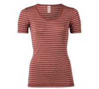 Engel - Women's Short-sleeved Shirt - Intimo tecnico in seta 46/48 rosso