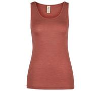 Engel - Women's Tank Top - Intimo lana merinos 34/36 rosso
