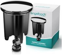 Engelbach® Tappo Lavandino Universale 40mm - antiruggine e durevole | Piletta per lavabo e bidet con vite regolabile in altezza