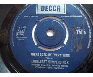ENGELBERT HUMPERDINCK There Goes My Everything 7" Vinyl