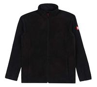 Engelbert Strauss Men Fleece Jacket Microfleece dryplexx, Colore:Black, Taglia:S