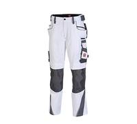 Engelbert Strauss Pantalone invernale bianco/nero, taglia 48