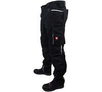 Engelbert Strauss - Pantaloni da lavoro, “Motion 2020”, colore nero e platino Nero 62