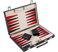 Engelhart - 250505 - Set da Backgammon Rosso Bianco e Nero 36 cm