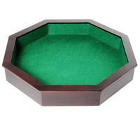 Engelhart - 300812 - Gioco da Tavolo, Pokerpiste e Pista per Gioco Dadi, 34 cm