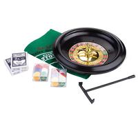 Engelhart Casino Game Set: 12 '' Roulette and Black Jack