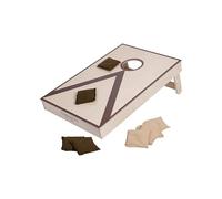 Engelhart - Cornhole in Legno 90 x 60 cm - Gioco di abilità da Esterno e Interno - Tavola in Legno massello - 8 Sacchetti Inclusi