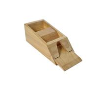 Engelhart - Distributore di carte in legno massello naturale - 330103